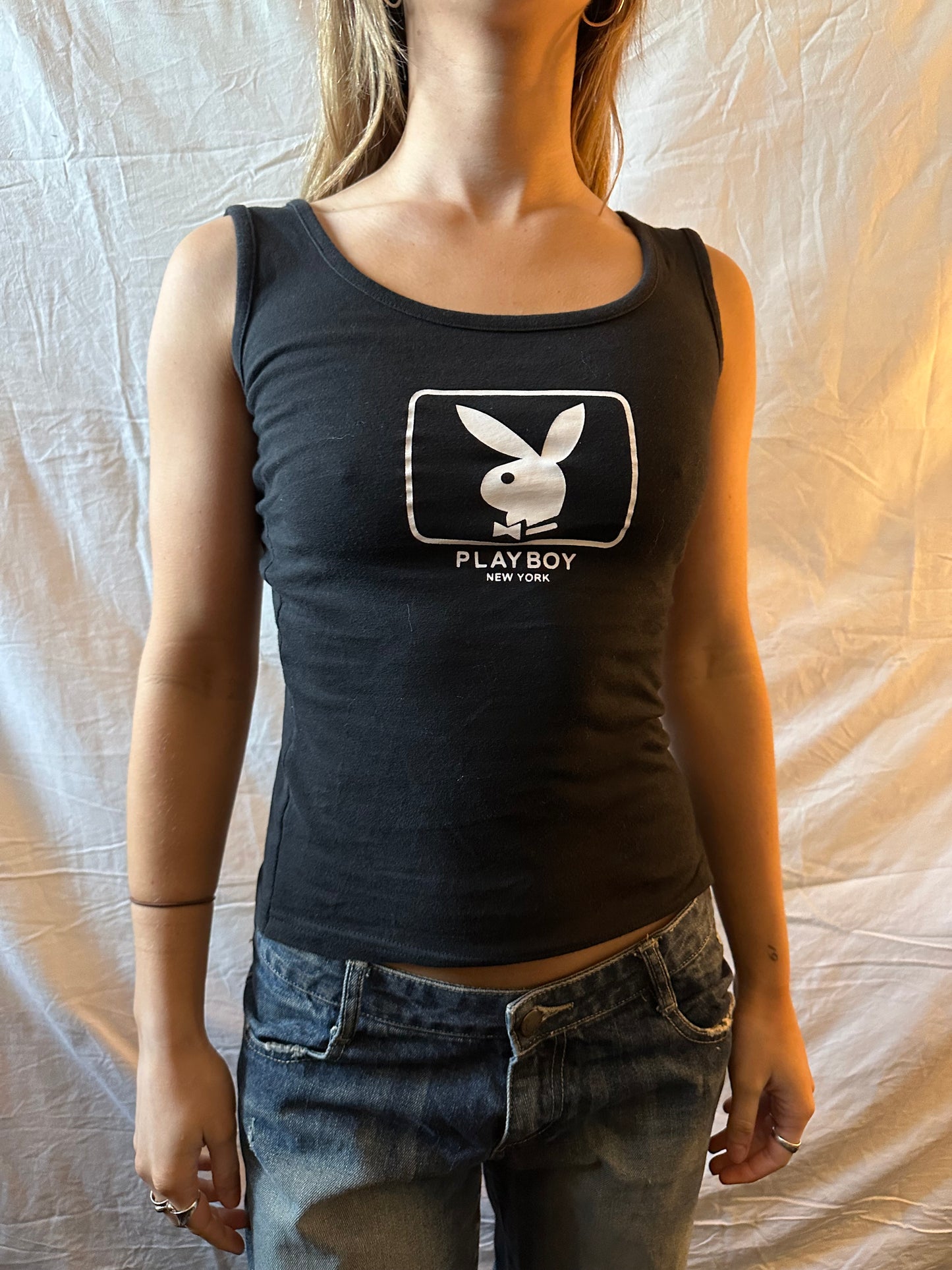 Playboy black tank