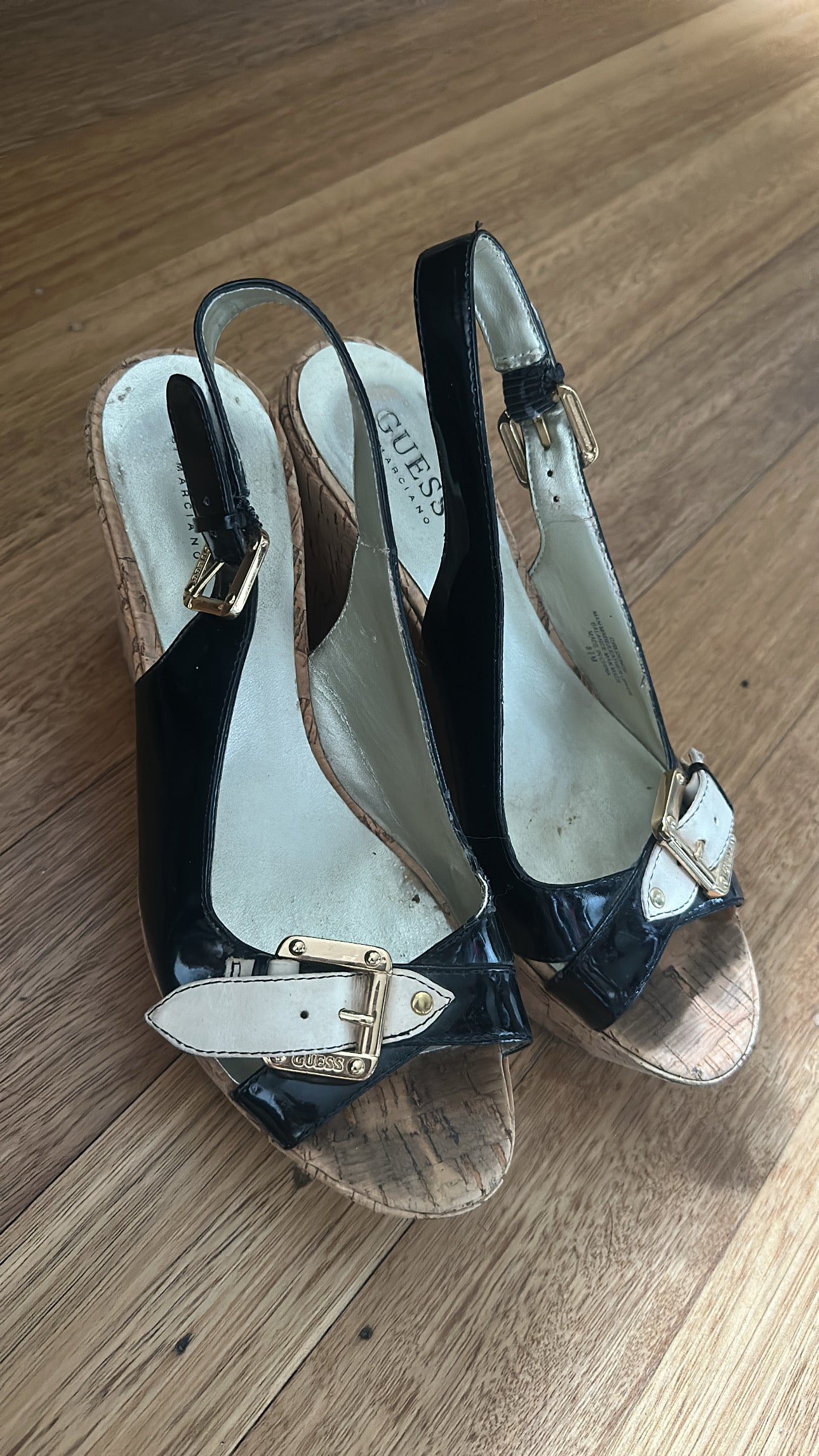 Guess chunky wedges
