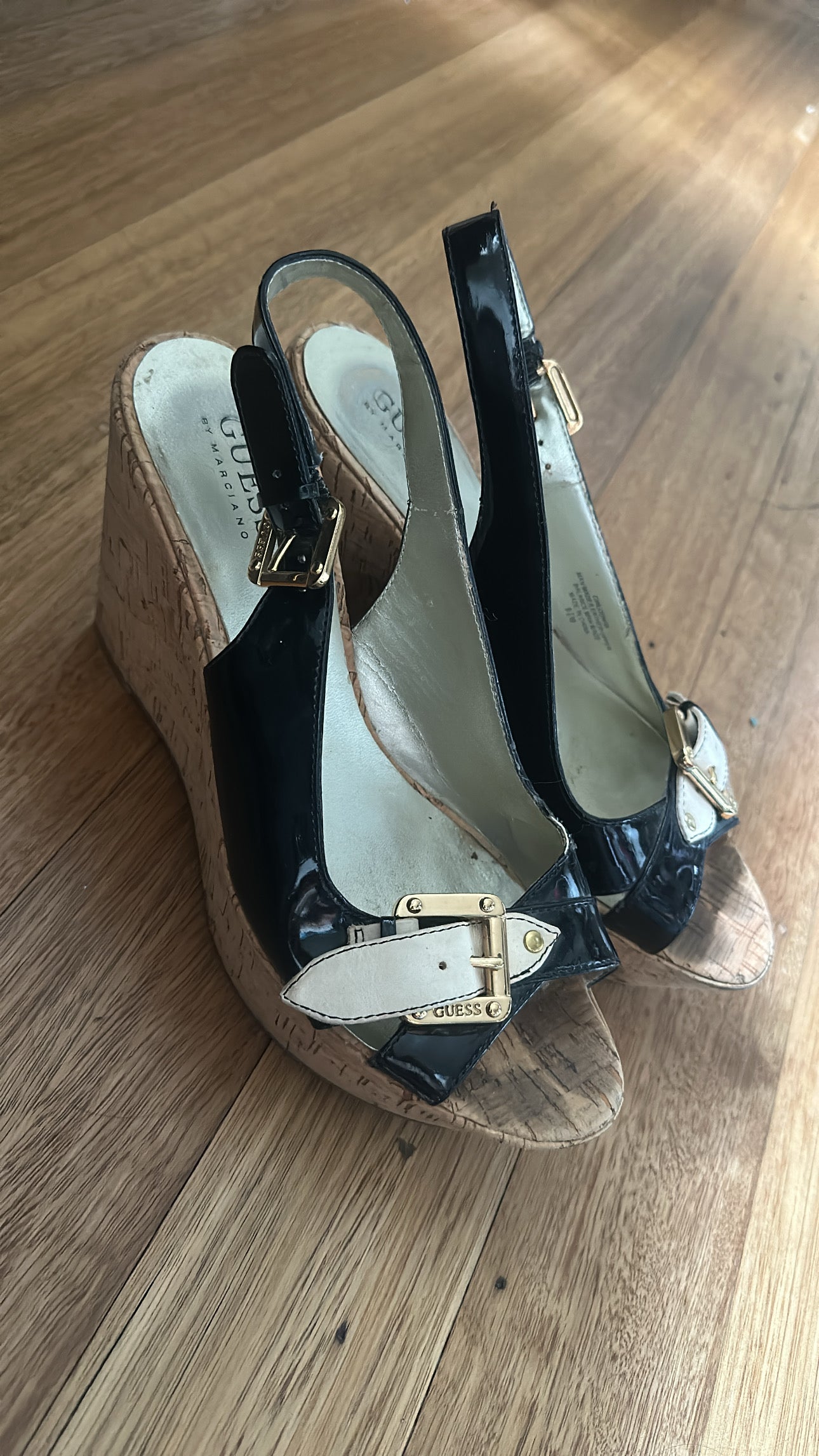 Guess chunky wedges