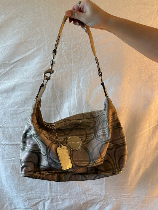 Funky coloured coach bag