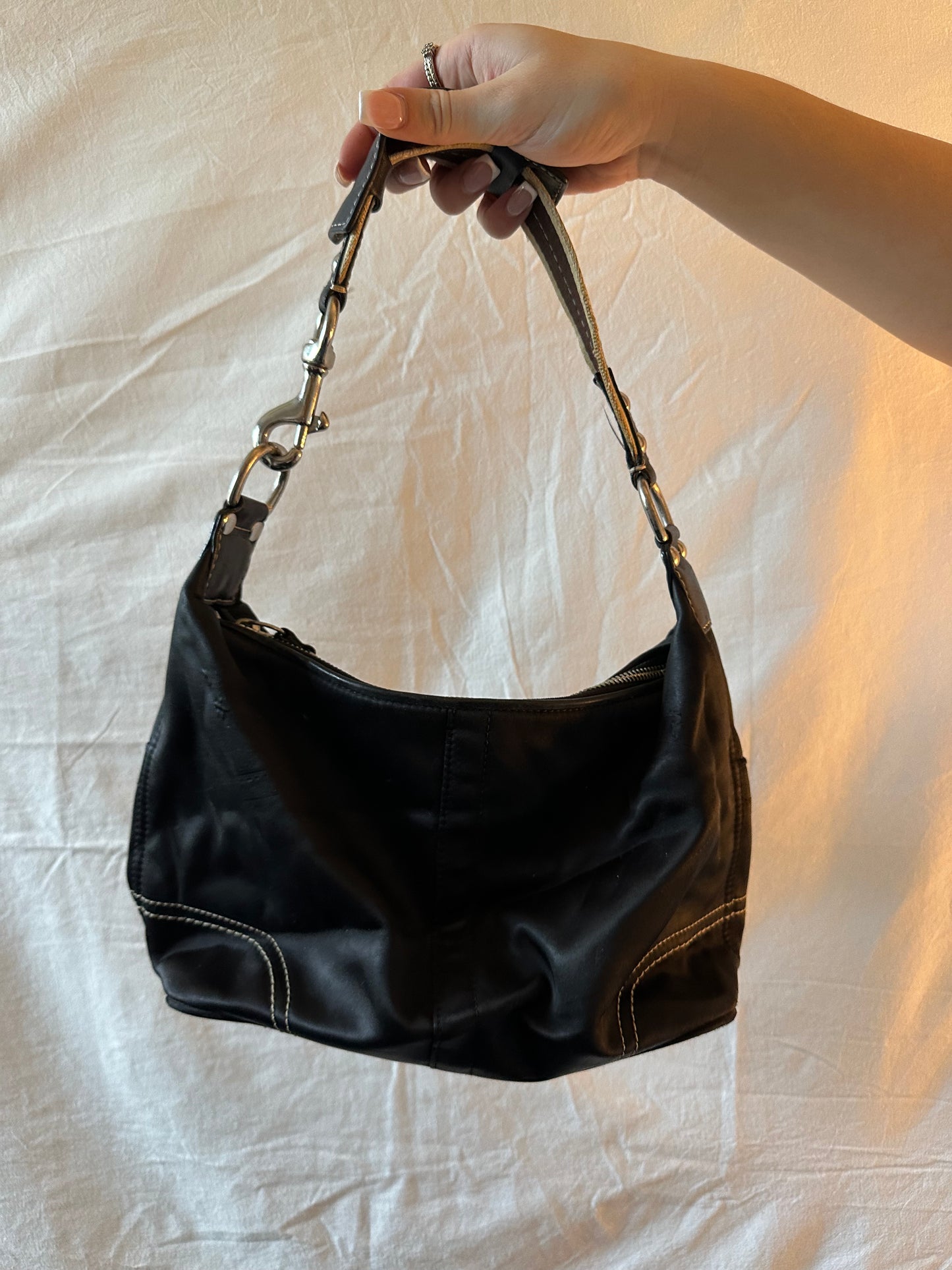 Black coach bag
