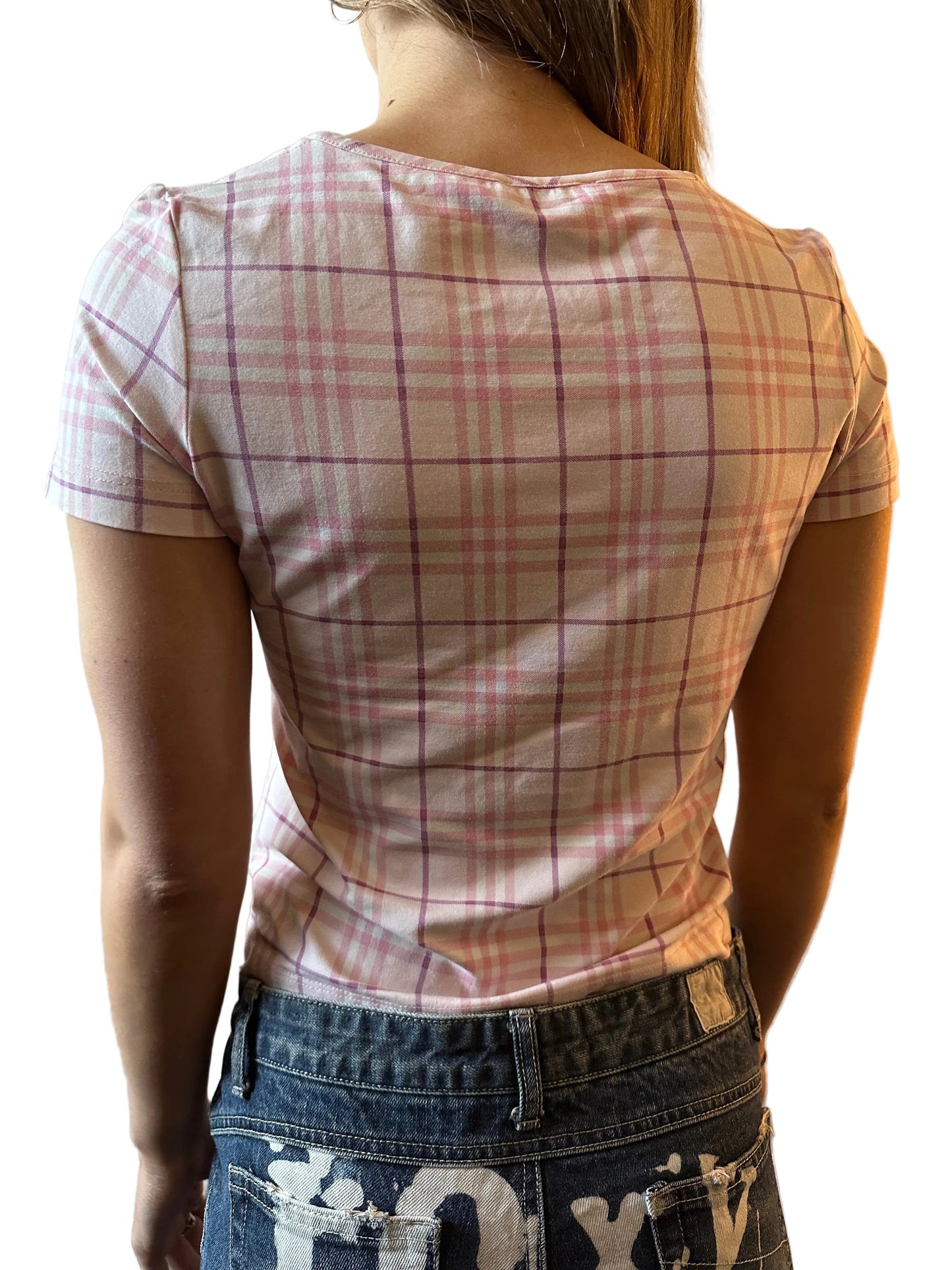 Pink Burberry top
