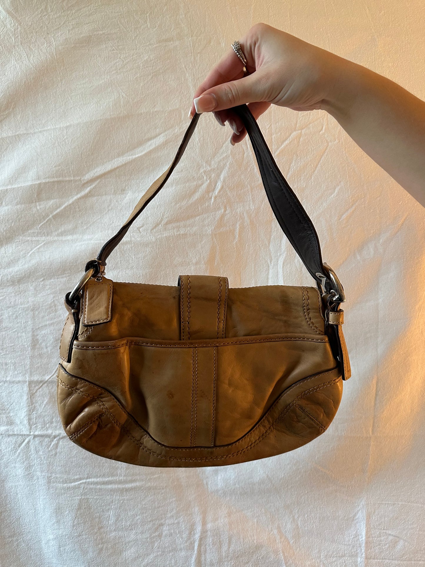 Brown coach bag