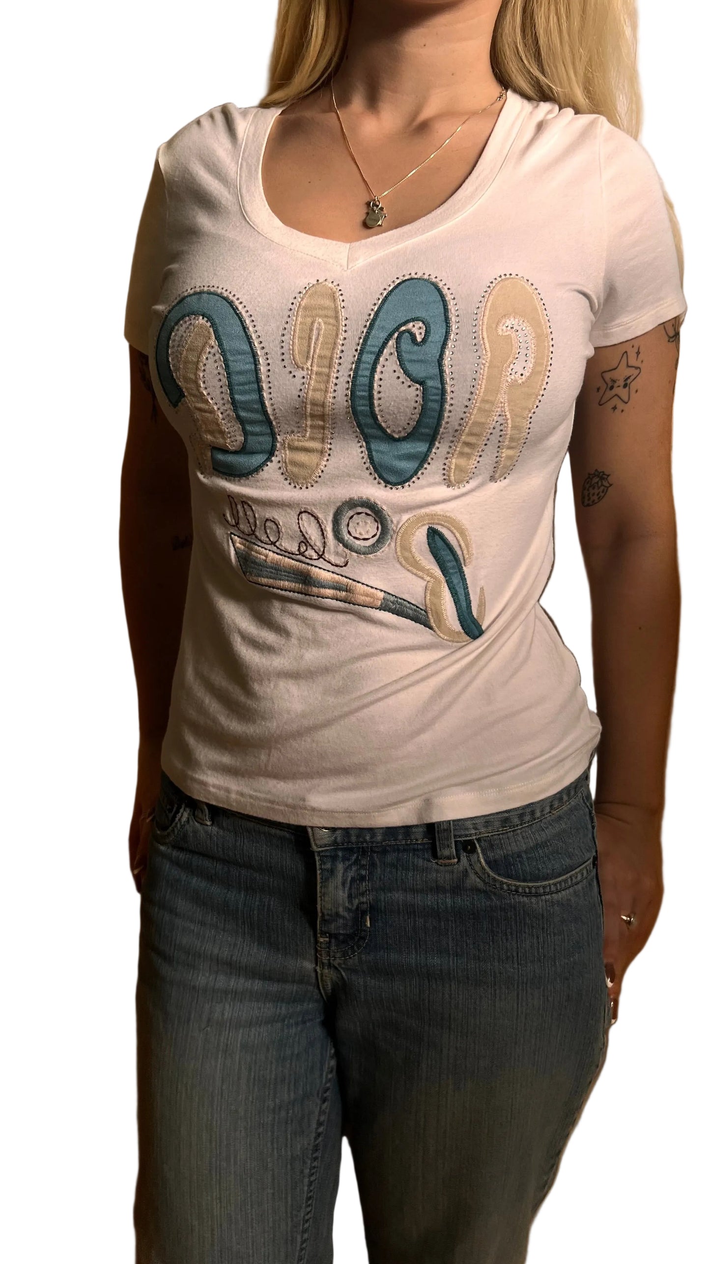 Dior white tee