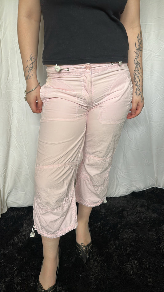 Pink capris
