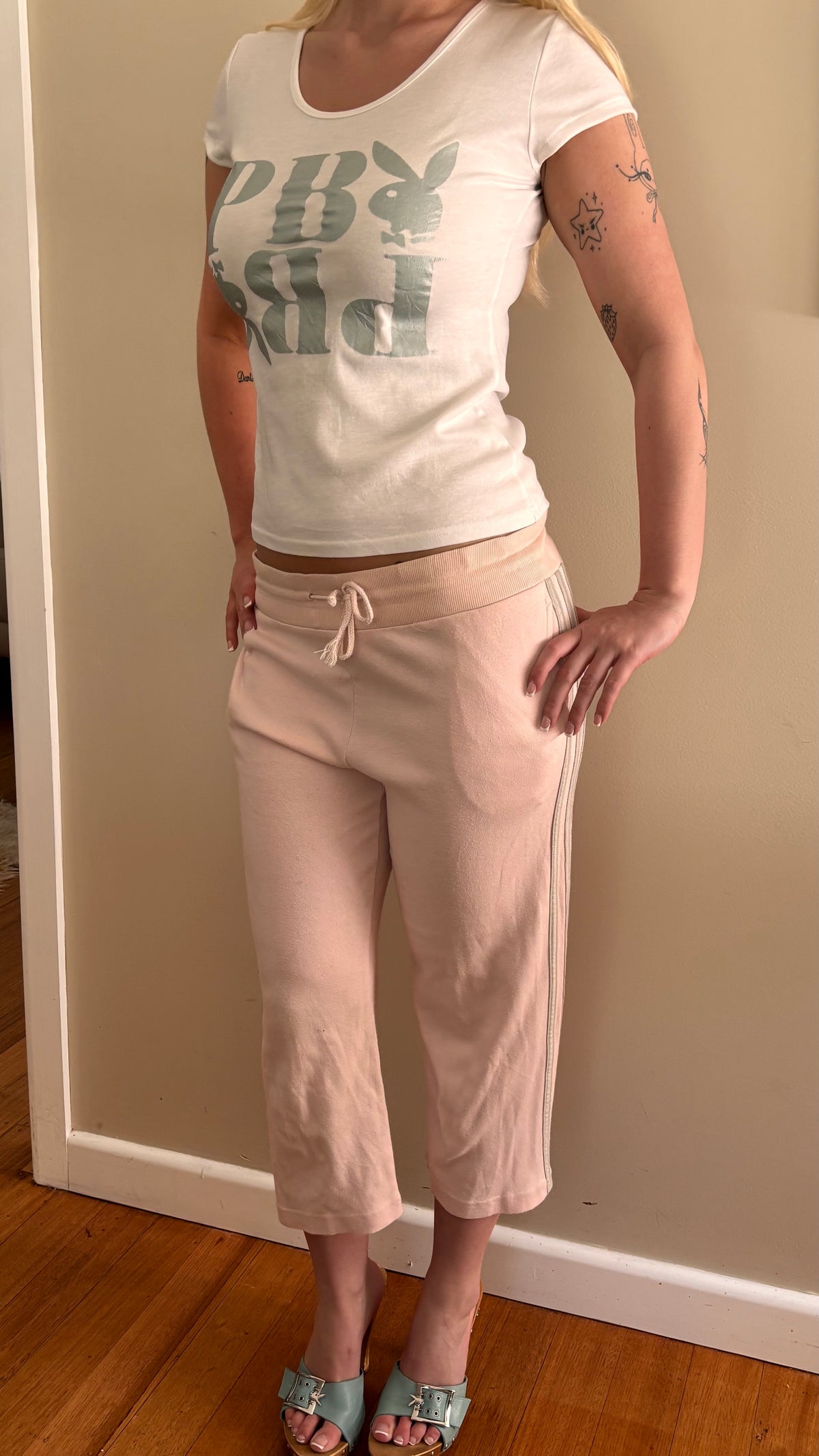 Adidas tracksuit capris