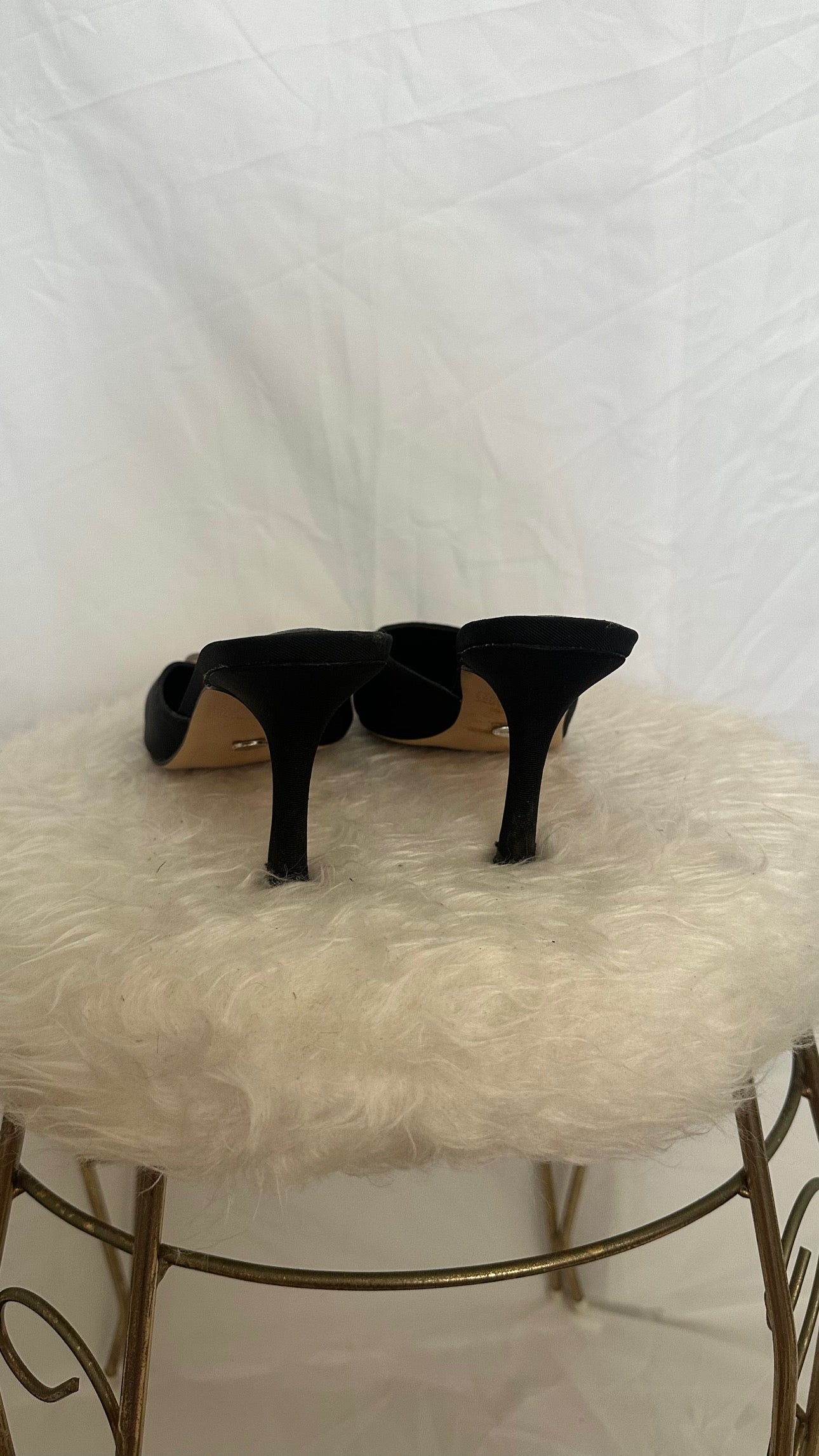 Black Tony Bianco Heels
