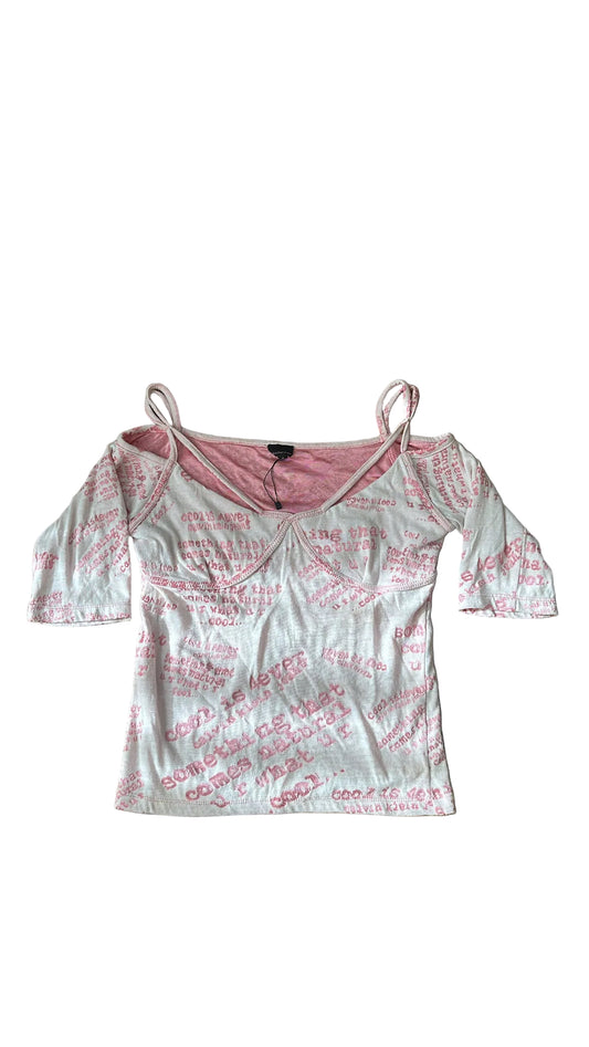 Calvin Klein 3/4 sleeve top