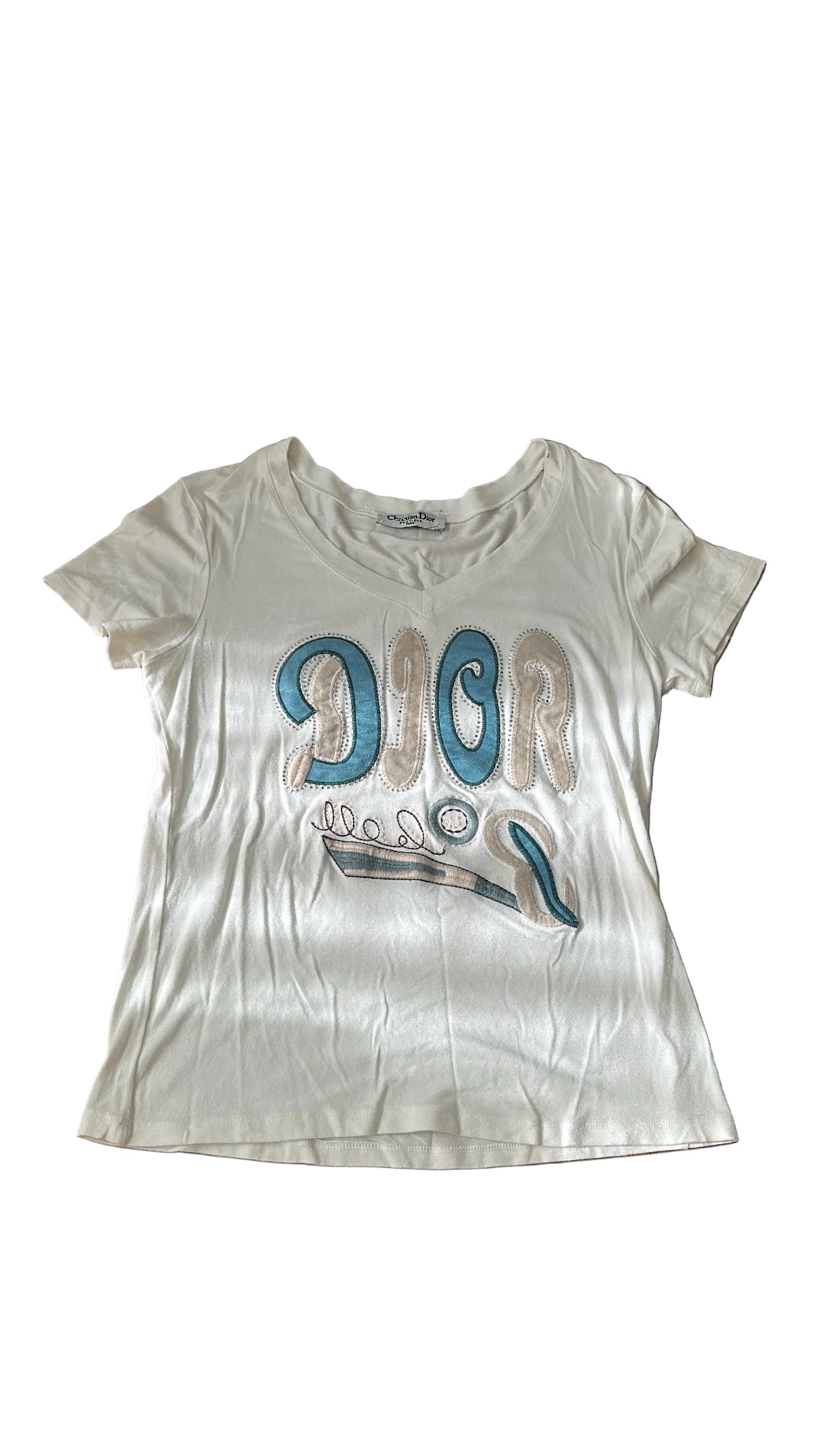Dior white tee