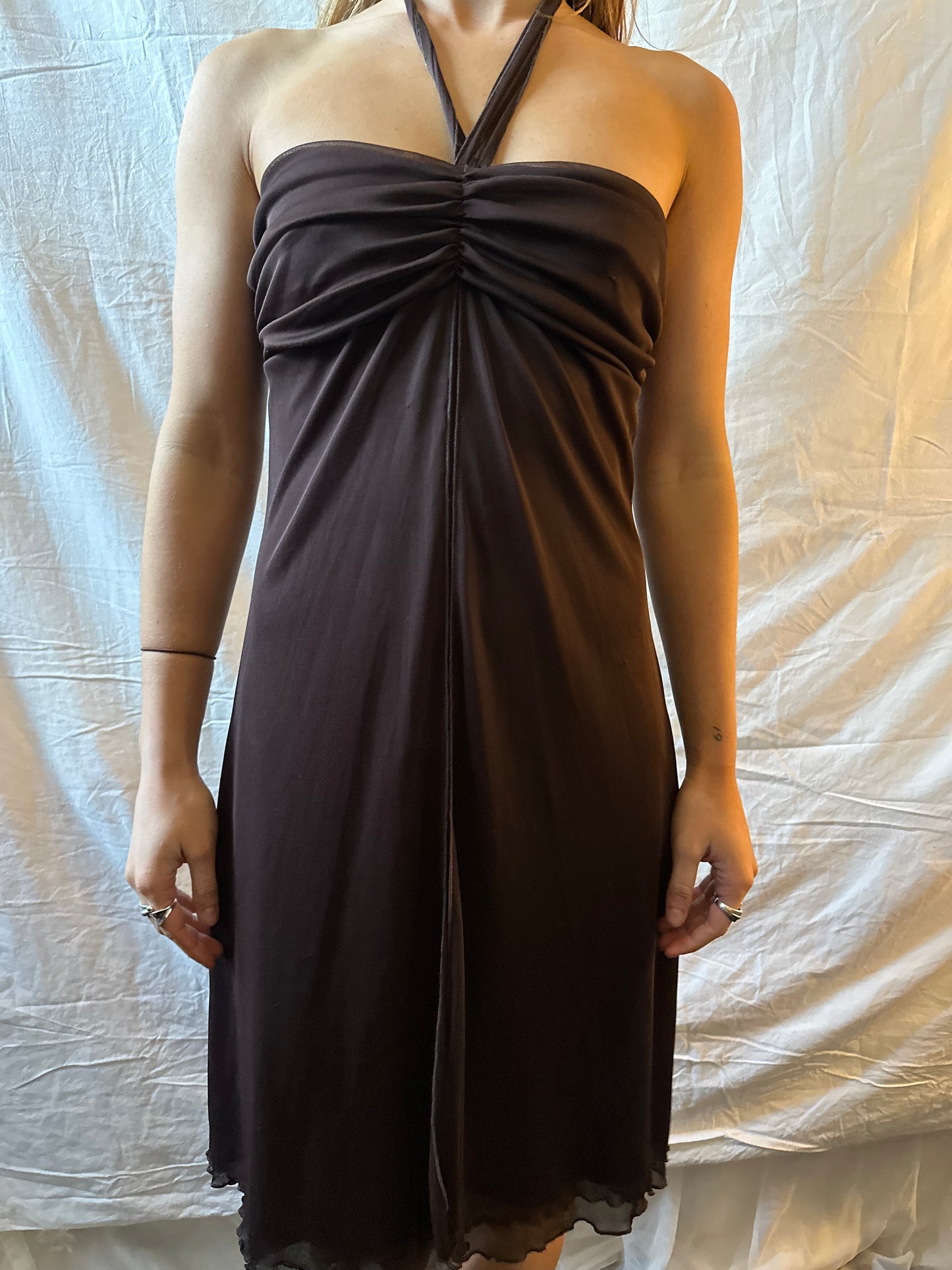Brown dress