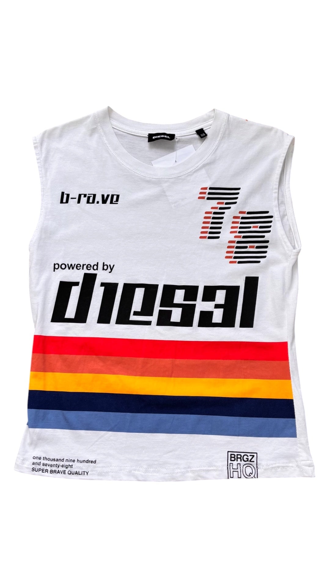 Diesel racer tank
