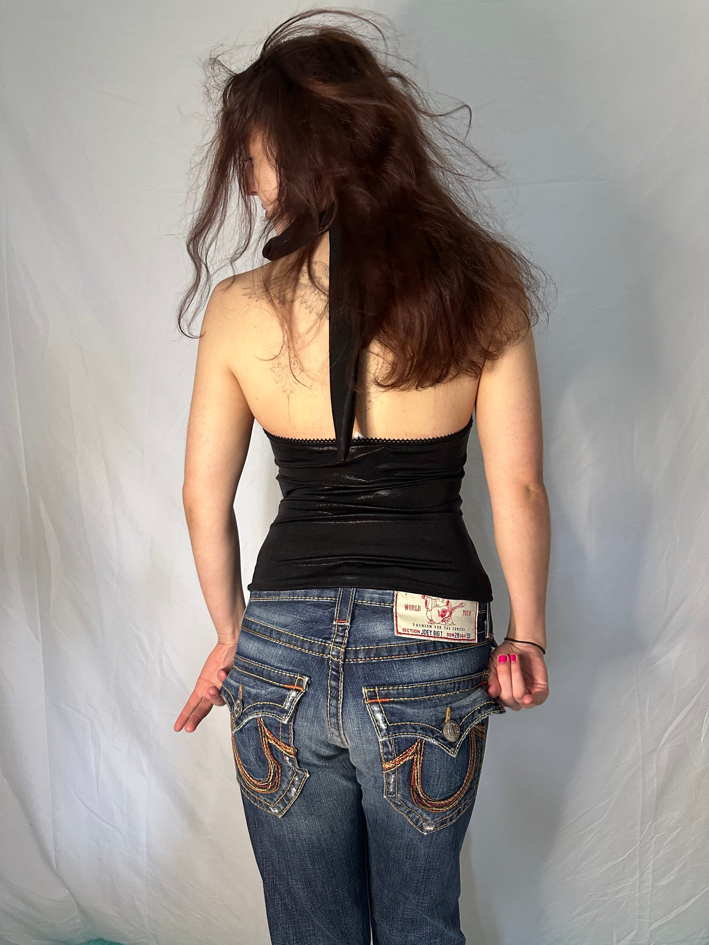 True Religion low rise jeans