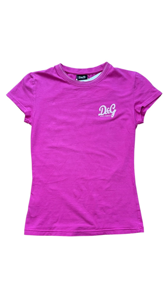 D&G pink tee