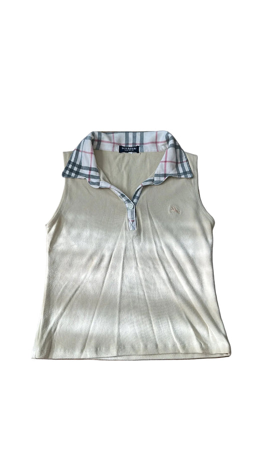 Burberry cropped shirt