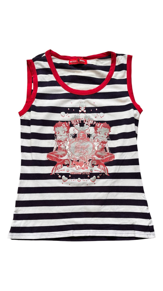 Betty Boop stripe top