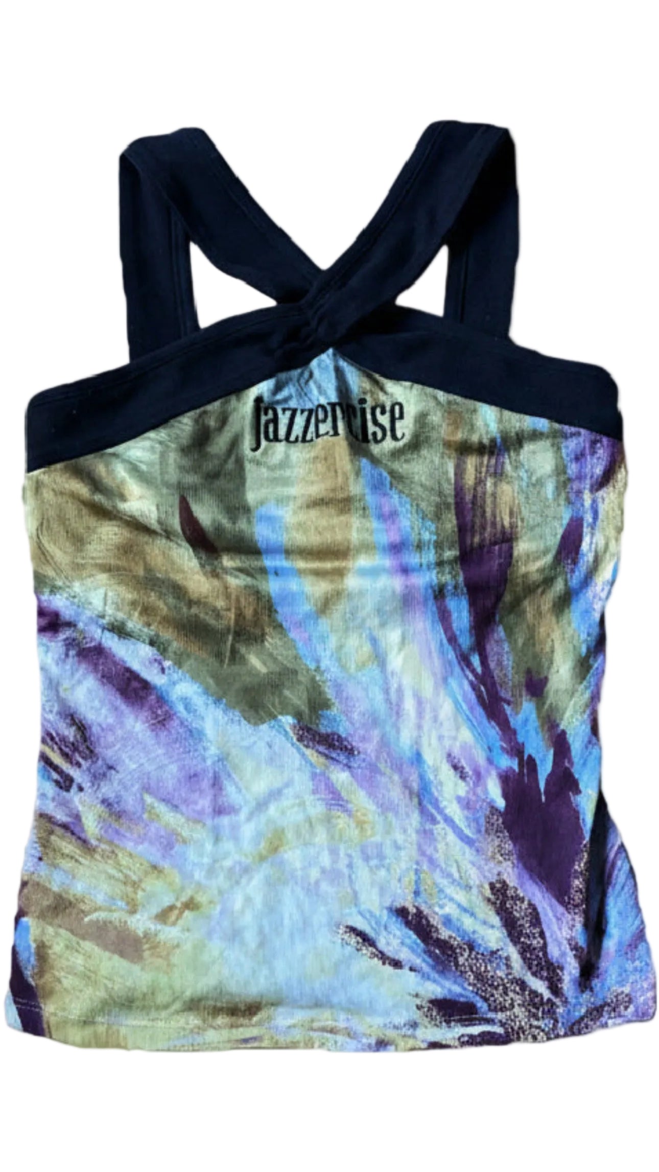 Funky “jazzercise” tank