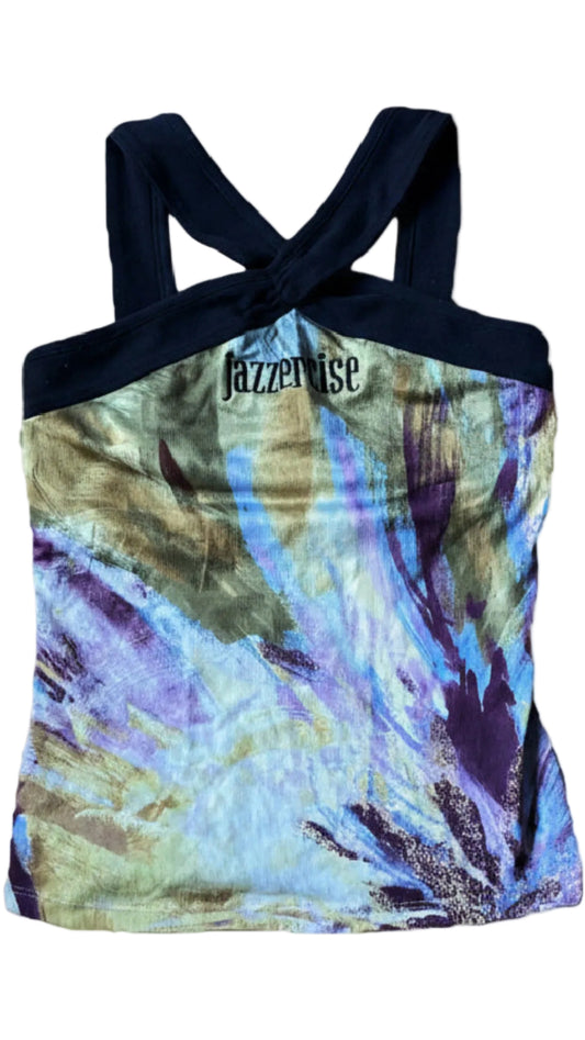 Funky “jazzercise” tank