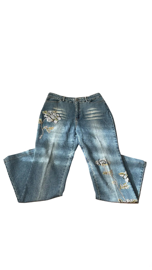 Detailed vintage jeans