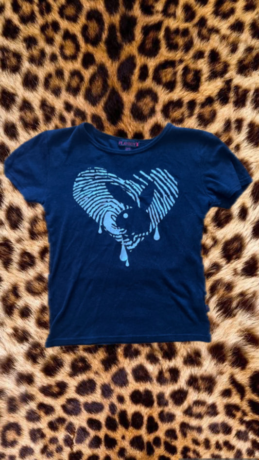 Playboy heart top