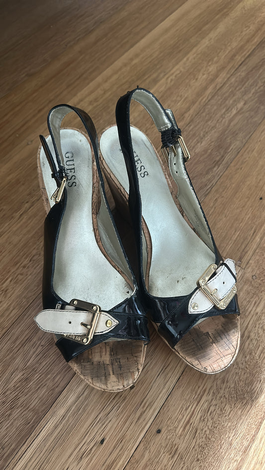 Guess chunky wedges